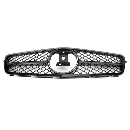 ??Front Bumper Grille Grill For C-Class Benz W204 C300 C350 2008-2014 2013 w/LED