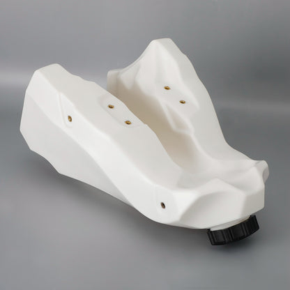 NEW Plastic Fuel Gas Tank White For Honda CR500 CR 500 R CR500R 1989 - 2001