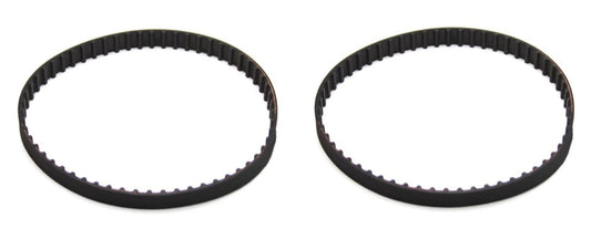 Solid Spare (2) Replacement Timing Belts for Sears Craftsman Belt Sander 3" Belt #989369000