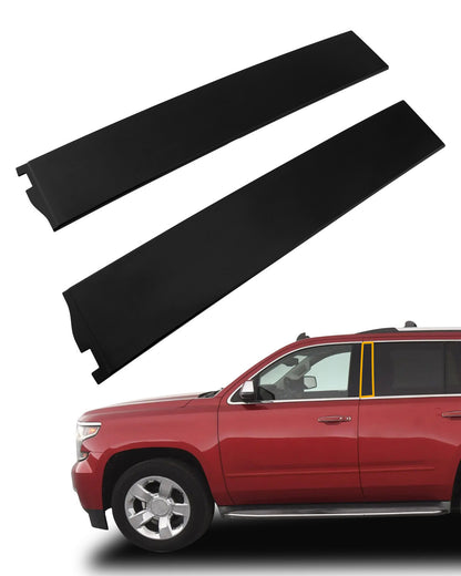 Rear B-Pillar Door Trim Molding LH ＆ RH For 2015-18 Chevy GMC Cadillac Escalade