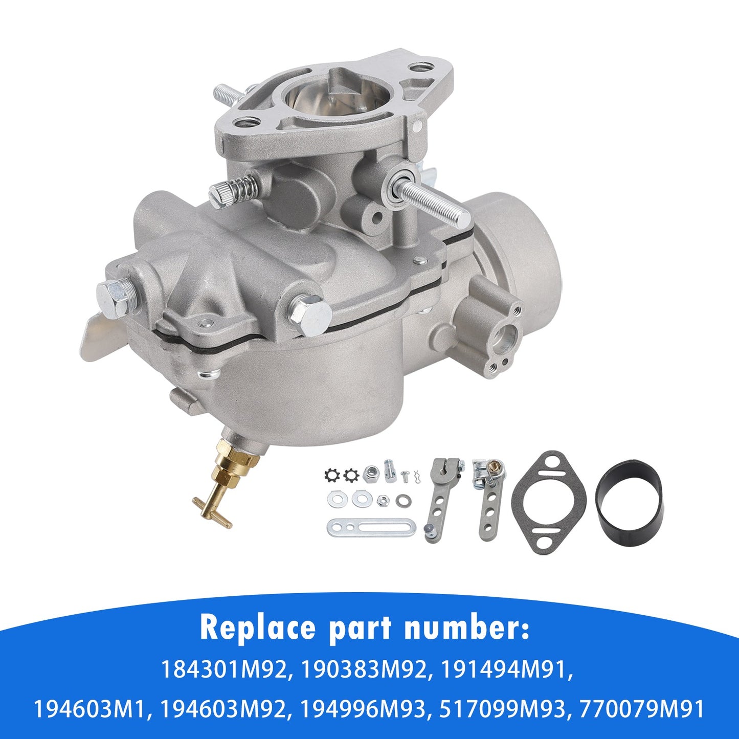 194996M93 Carburetor Fits For Massey Ferguson Tractors 65 3165 165 517099M93