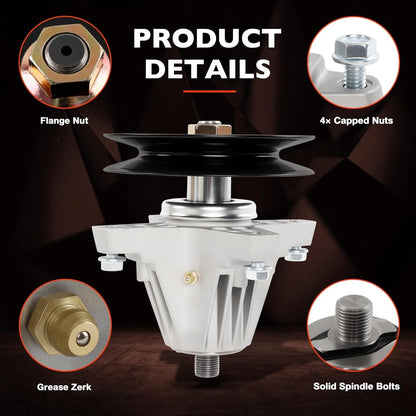 618P09255 Mower Deck Spindle For Cub Cadet XT1‑LT50 Troy‑Bilt Super Bronco 50″