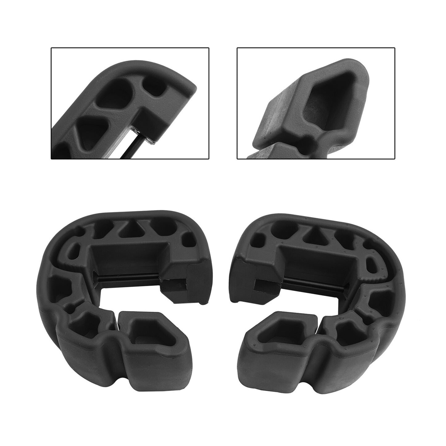 Anti Crash Buffer Snap-In Fenders Bumper 295100418 Black For Sea-Doo Gtx Gti Gtr