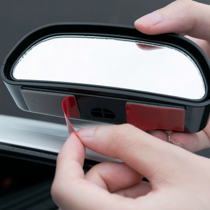 2x Car Universal Stick On Blind Spot Rear View Mirror Wide Angle Rearview Convex