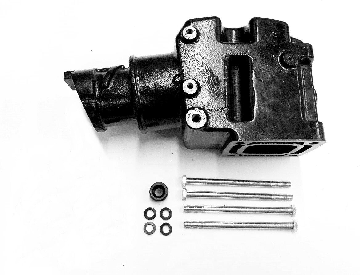 Exhaust Manifold and Riser Kit For MerCruiser 4.3L V6 99746A17, 807988Q03
