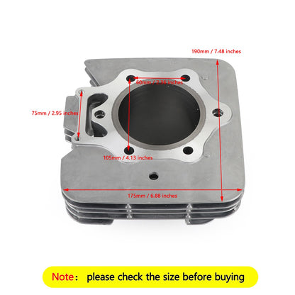 CYLINDER PISTON GASKET TOP END KIT Fit for Honda Foreman 450 TRX450 S ES 98-04 S