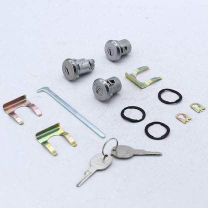 Camaro Chevelle Nova GTO Cutlass Lock Set Door Trunk Key Kit Oval H Groove