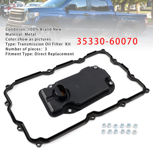 Transmission Oil Filter Strainer W/ O-Ring & Gasket For Toyota Tundra 5.7L