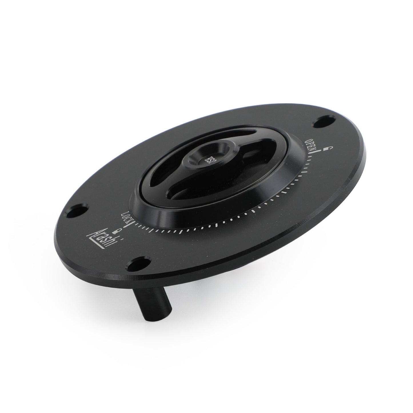 CNC Keyless Fuel Gas Tank Cap Black Fit for Honda CBR600RR CBR1000RR 2004-2019