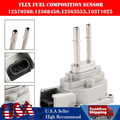 Flex Fuel Sensor 12570260 For Chevy Silverado Tahoe GMC Yukon 4.8L 00-05