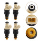 4PCS 0280150210 Fuel injectors for BMW K100 Motorcycle Single Hole Disc EV1 14LB