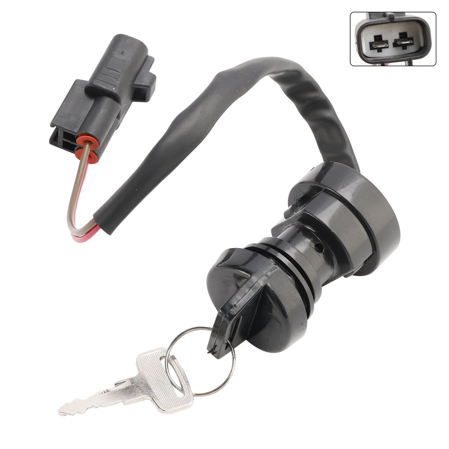 IGNITION SWITCH LOCK & 2 KEYS FOR YAMAHA RAPTOR 700 700R YFM700 2009-2025