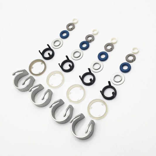 4 Set Fuel Injectors Seals Repair Kit For VW GLI GTI Tiguan AUDI A4 A5 1.8T 2.0T
