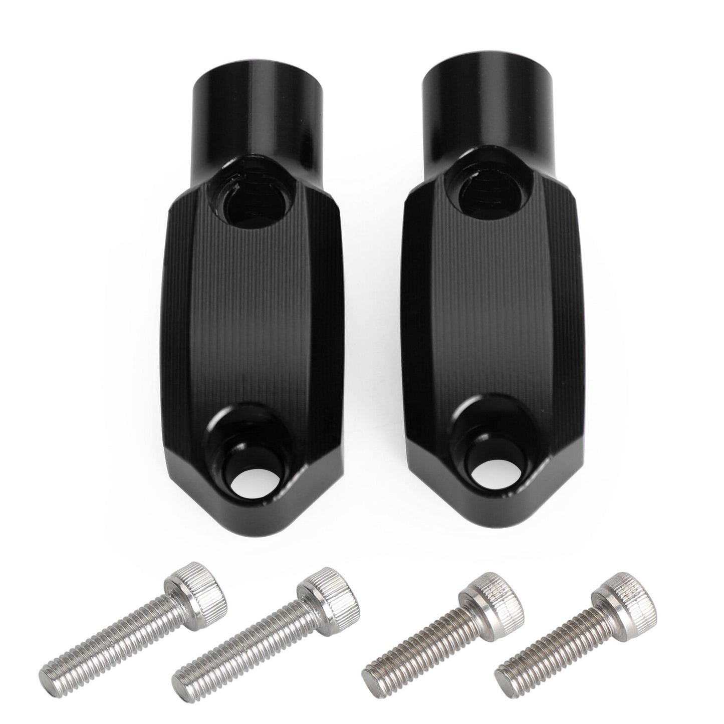 Master Cylinder Clamp 10mm Mirror Mount Black For BMW R 1200 1250 GS,Adv 13-21