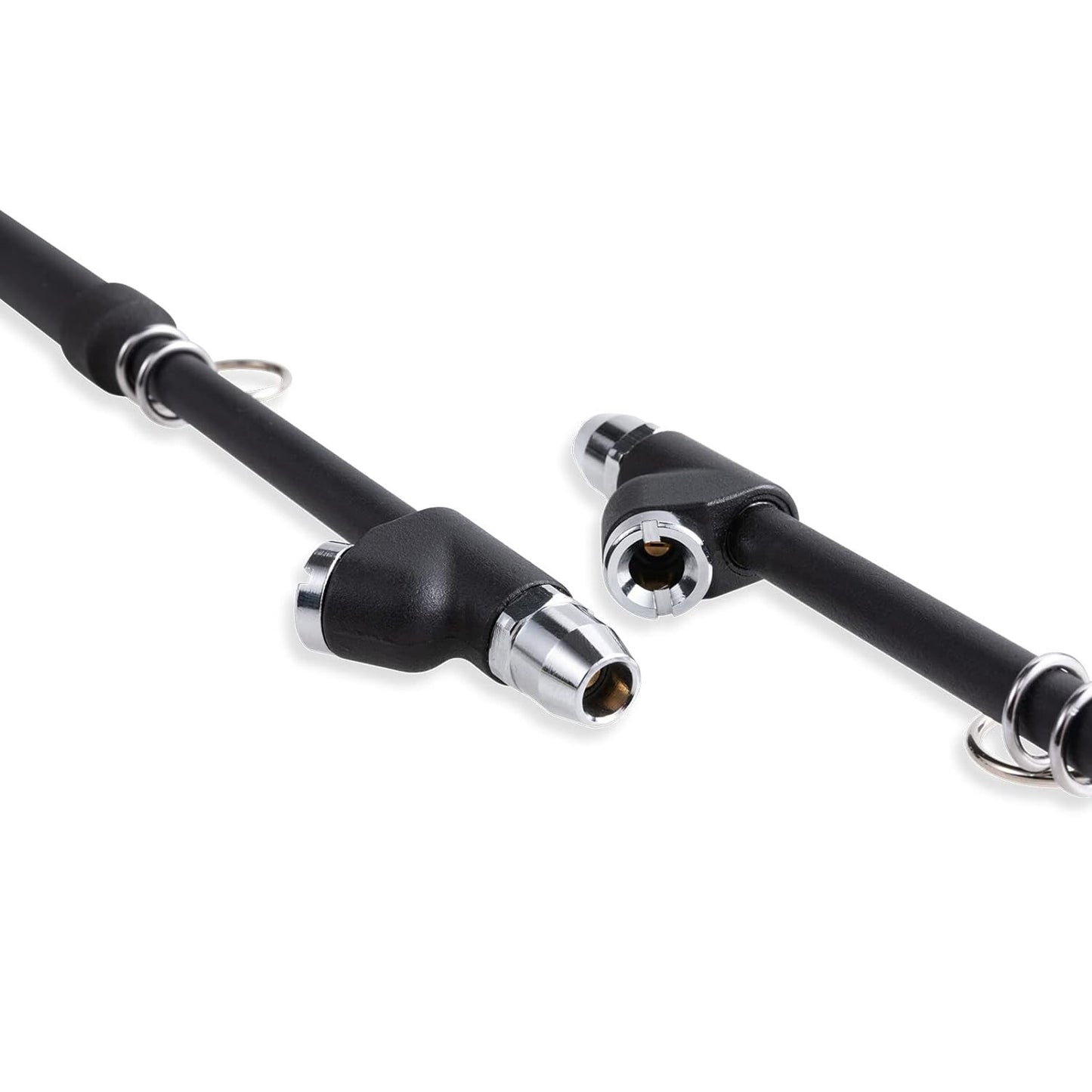 Heavy Duty Air Pressure Tire Gauge Straight-on Dual Head Chucks for Truck Car RV