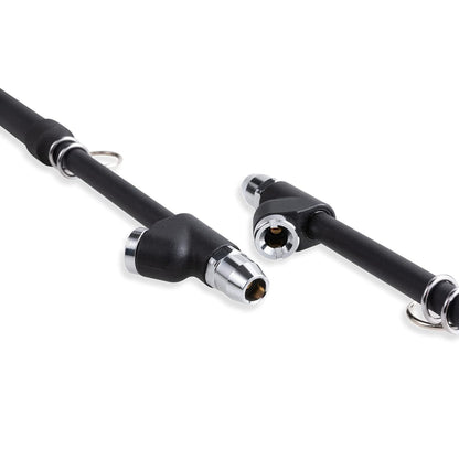 Heavy Duty Air Pressure Tire Gauge Straight-on Dual Head Chucks for Truck Car RV