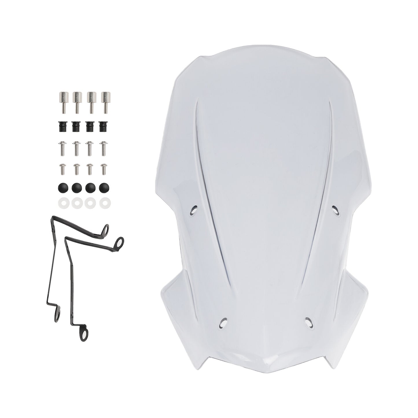Windscreen Windshield Screen with Bracket For Kawasaki Z900 2017-2018 Clear