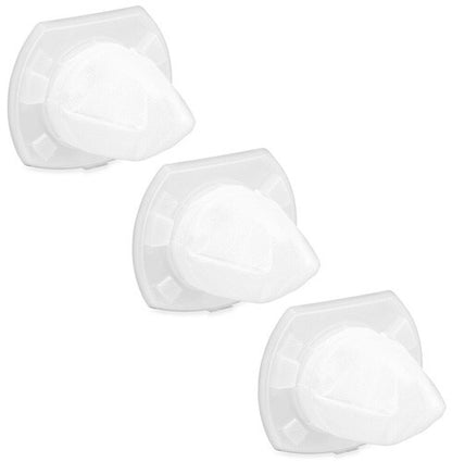 Solid Spare (3) 90558113 Black & Decker CHV1210 CHV1410 CHV1510 Dustbuster Filters
