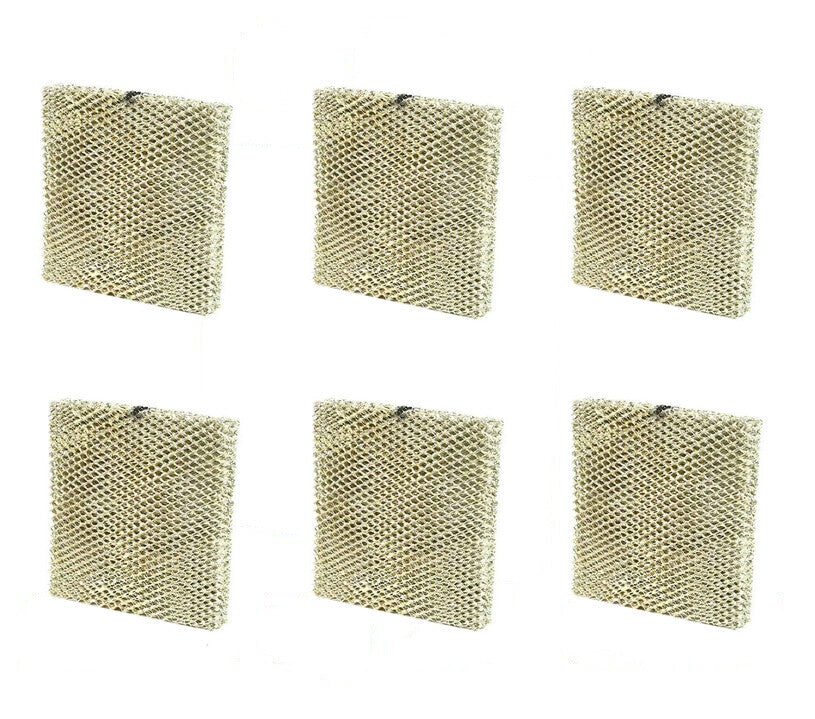 Solid Spare (6) Humidifier Furnace Filter for Honeywell Model HE225A NEW