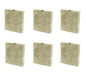 Solid Spare (6) Humidifier Furnace Filter for Honeywell Model HE225A NEW