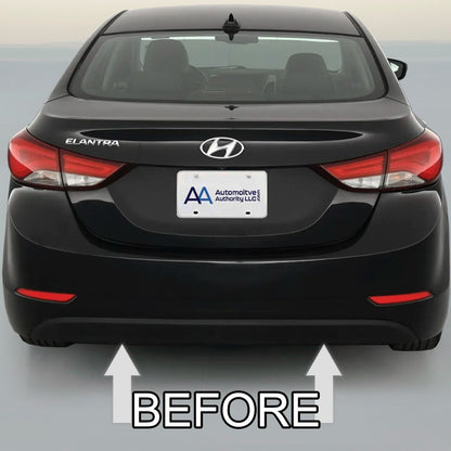 CHROME REAR BUMPER TRIM For HYUNDAI ELANTRA 11-16