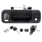 Metal Tailgate Handle w/ Lock & Camera Accessories Kit For 2007-13 Toyota Tundra