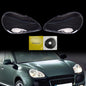 For Porsche Cayenne 2003-2006 Car Headlight Clear Lens Headlamp Cover Shell+Glue