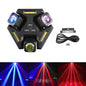 150W RGBW Rotating Laser Light DJ Stage Effect Party Beam Disco Show Bar Light