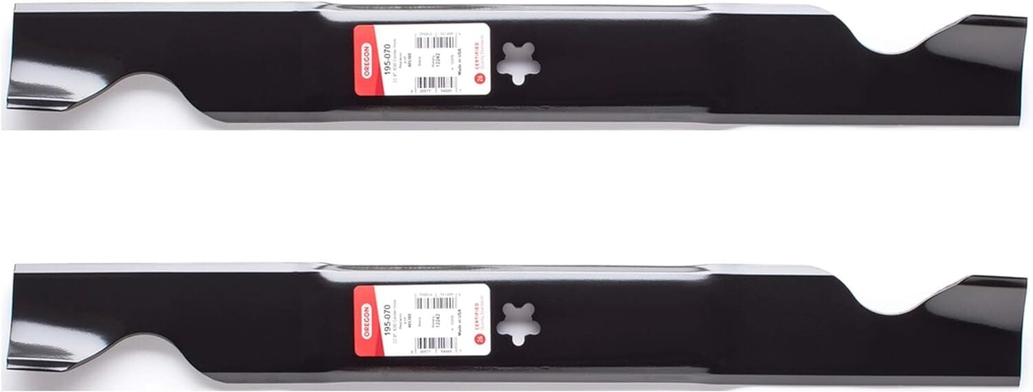 Solid Spare 2 PCK Oregon 195-070 Hi-Lift Blade 22-7/8" Fits AYP Poulan 405380 503405380