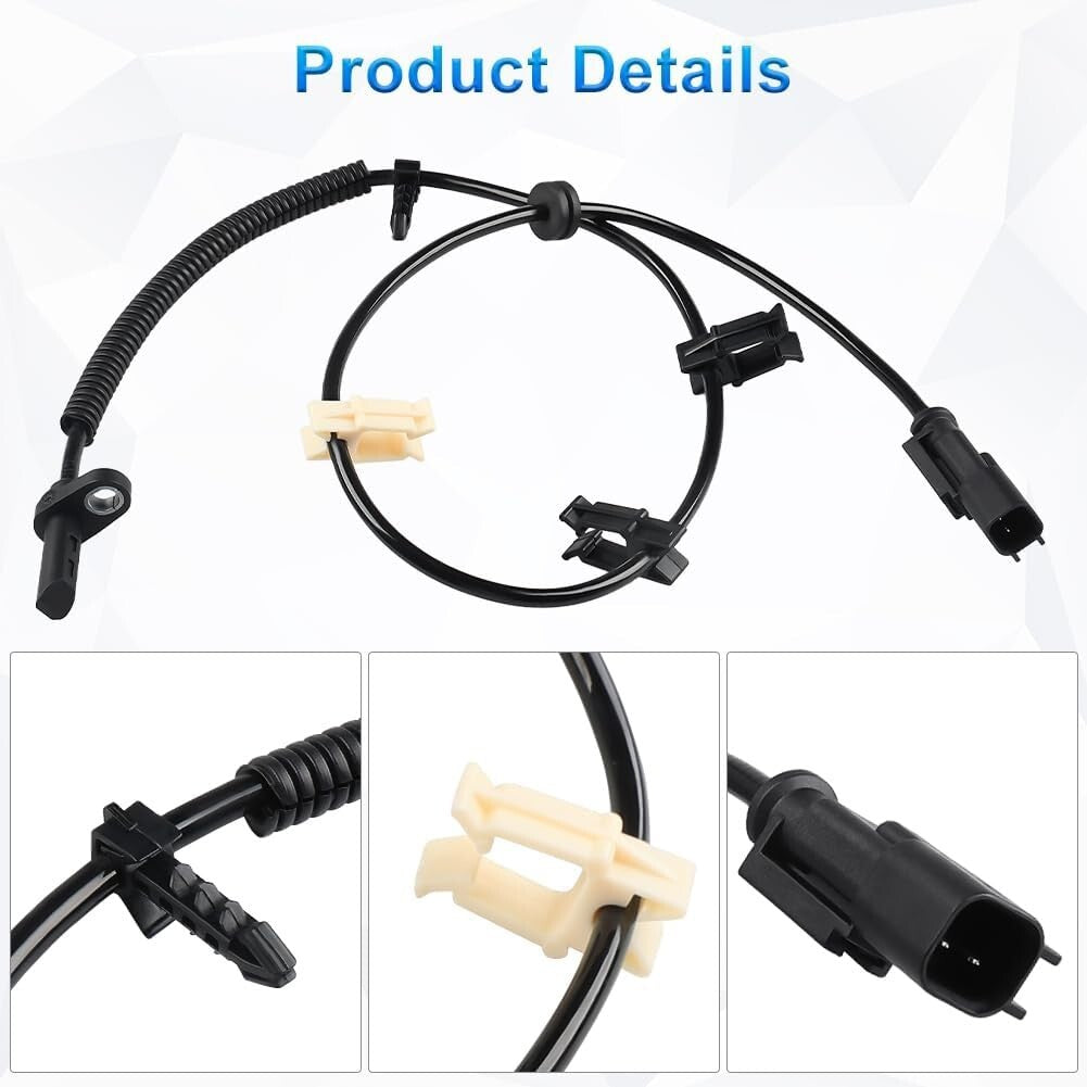 4x Front & Rear ABS Wheel Speed Sensor for Chevrolet Traverse Buick Saturn GMC A
