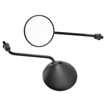 PAIR MIRRORS BLACK - 10MM FOR HONDA XL80S XL100S CT100 TLR200 XR250L MB5 MTX50