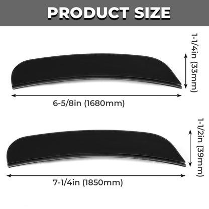 Solid Spare For 2015-2022 2023 Dodge Charger R/T SXT 4X Smoke Bumper LED Side Marker Lights