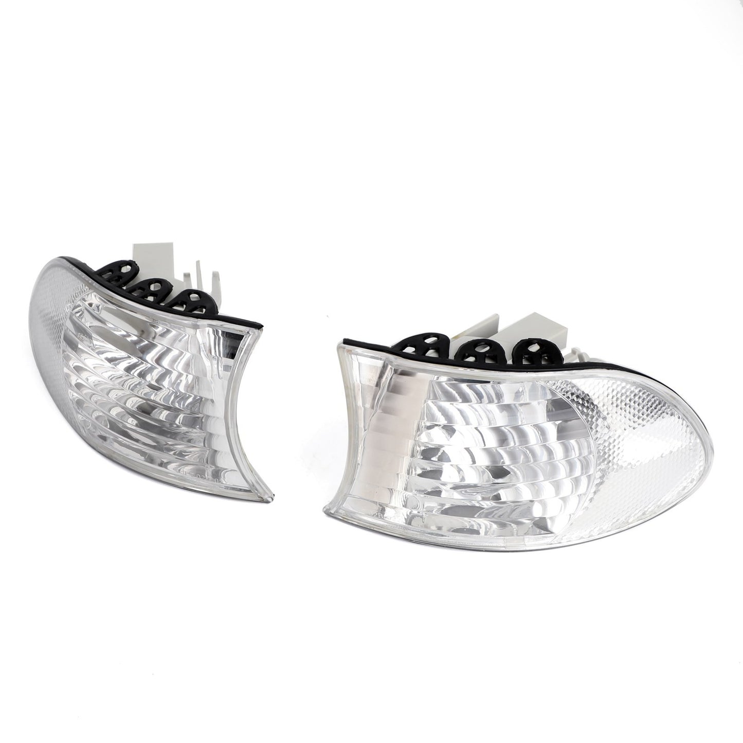 Corner Lights Parking Lamps Pair For BMW 7-Series E38 1999-2001 White*