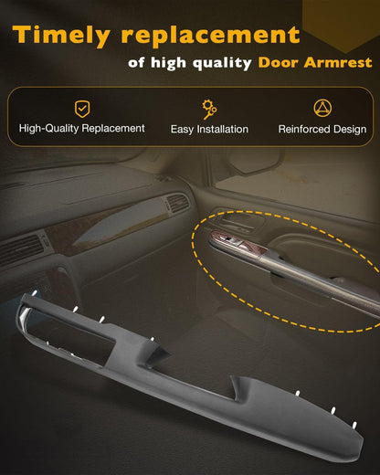 Passenger Armrest Repair Kit For 10-14 Chevy Silverado GMC Sierra 1500 2500 3500