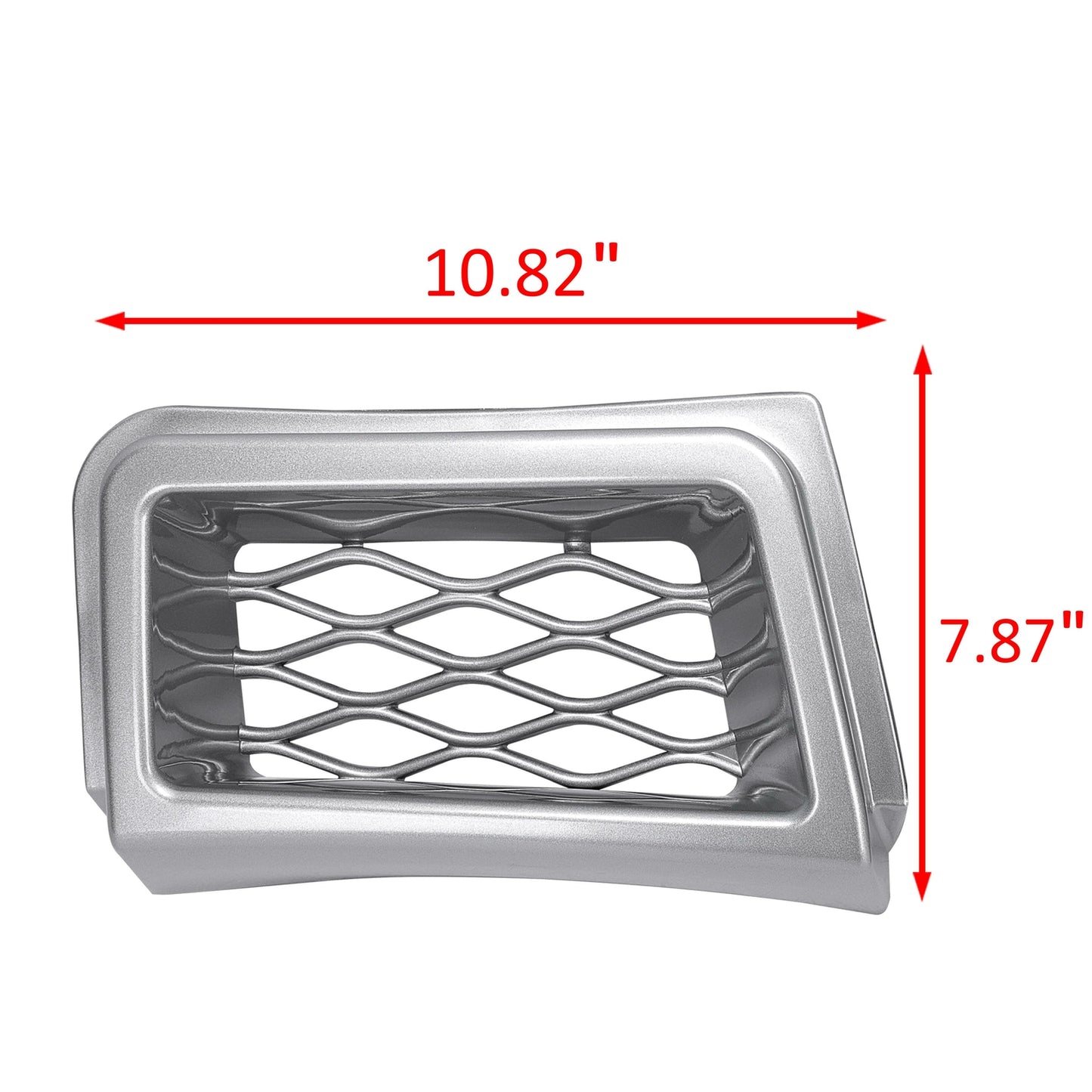 Solid Spare For 03-07 Chevrolet Silverado SS-Style Bumper Caliper Air Duct Left Right Pair