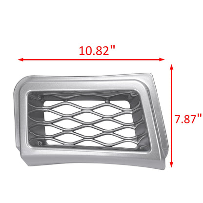 Solid Spare For 03-07 Chevrolet Silverado SS-Style Bumper Caliper Air Duct Left Right Pair