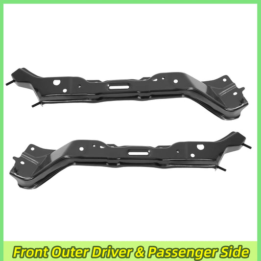 Solid Spare Pair Front Outer Bumper Retainer Bracket Support Set For Toyota Tundra 2007-2013