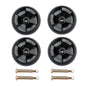 4Pcs Mower Deck Wheel w/Bolt For Cub Cadet MTD Troy Bilt Toro 112-0677 734-04155