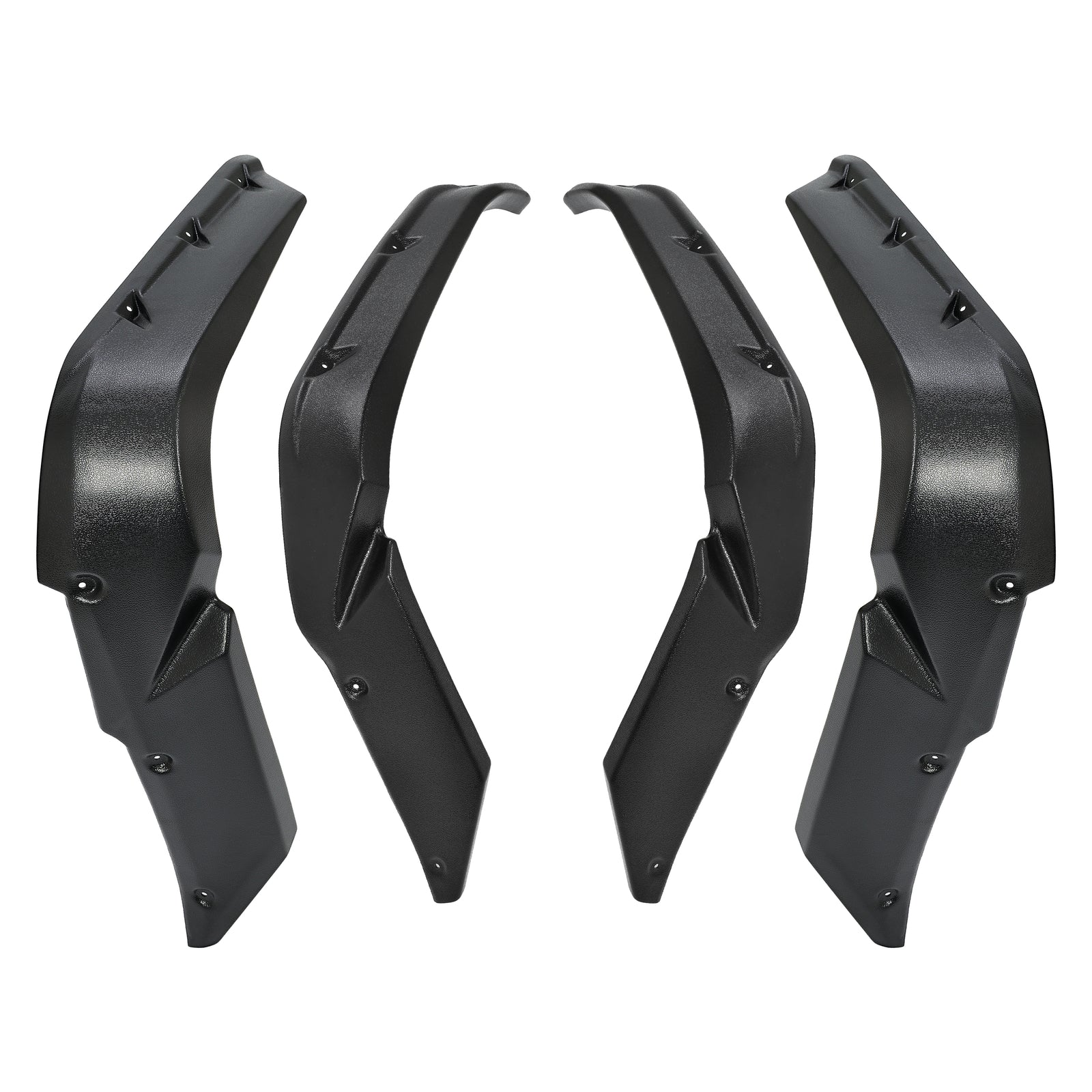 Solid Spare Fender Flare Guard For Yamaha Grizzly 700 2016-2025 4PCS Overfender Mud Guard