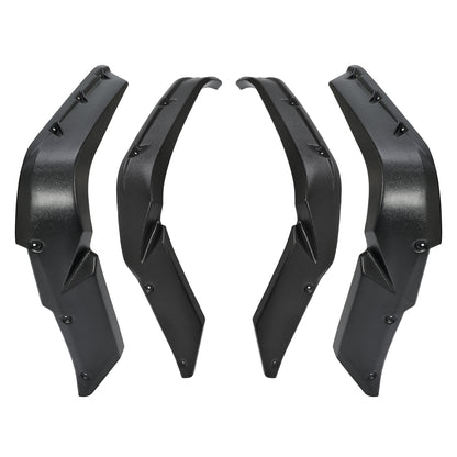 Solid Spare Fender Flare Guard For Yamaha Grizzly 700 2016-2025 4PCS Overfender Mud Guard