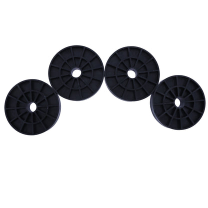 Solid Spare 4PCS Roller Wheel 47163GT 47163 for Genie Scissor Lift GS-30 GS-32 GS-46 GS1330M