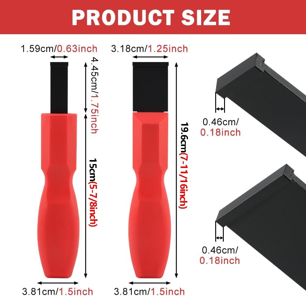 Tungsten Carbide Scraper Set Gasket Remover Tool for Engine Rust Glue Clean
