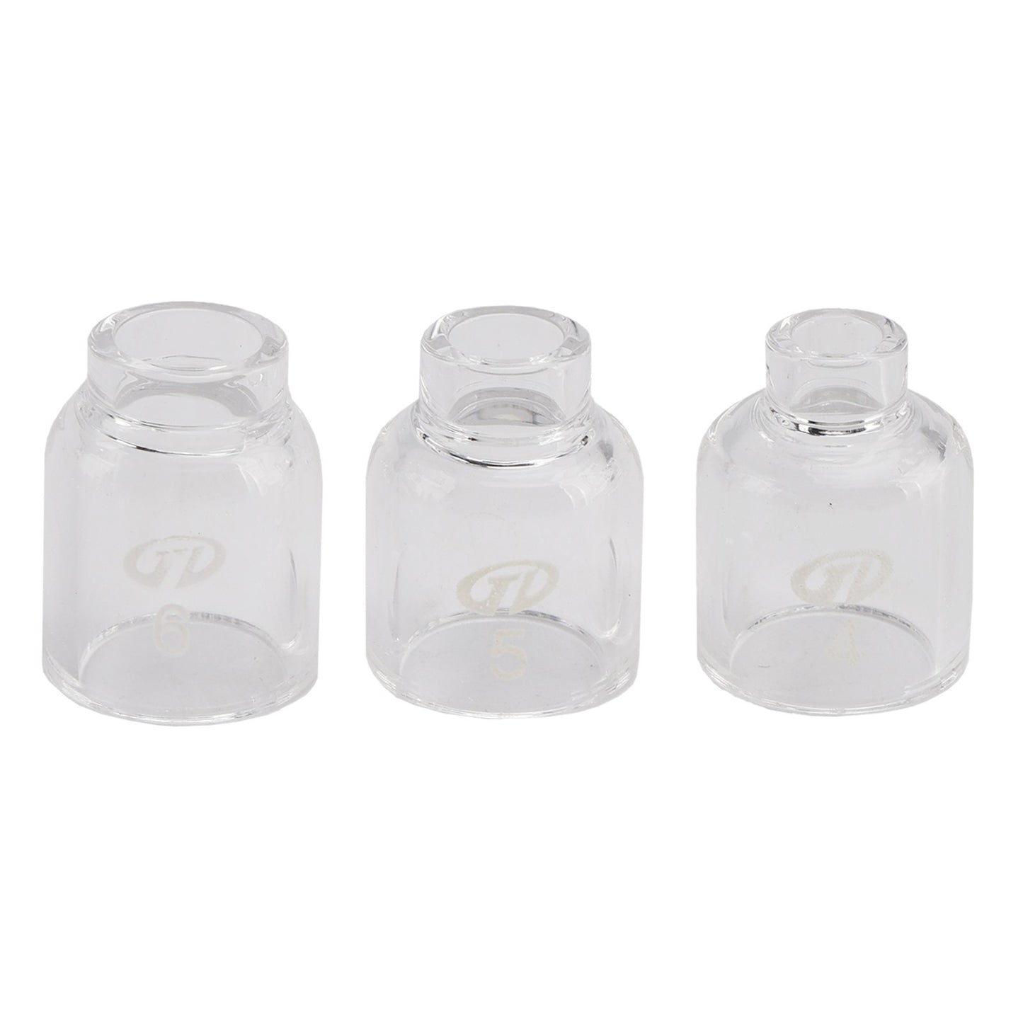 30Pcs TIG Welding Stubby Gas Lens  Cup Kit Fits For Tig WP-17/18/26 Torch