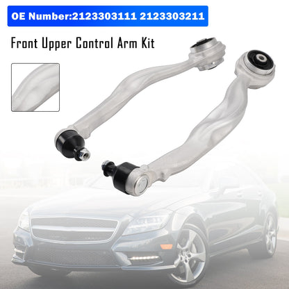 Front Upper Control Arm Kit 2123303111 2123303211 For Mercedes-Benz W212 10-18