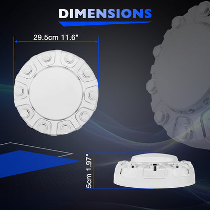 6PG03SZ0AB Chrome Wheel Center Hub Cap Cover Front For 2019-2021 Ram 4500 5500