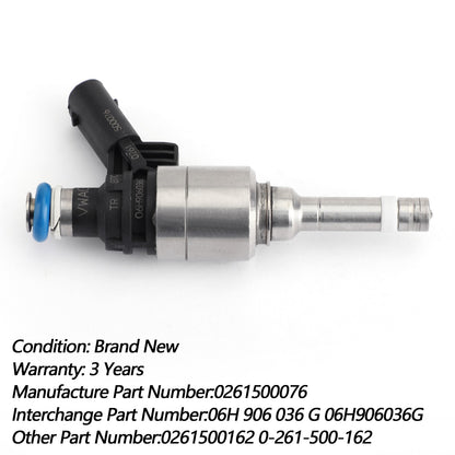 ??4pcs Fuel Injectors For Audi A4 A3 A5 TT VW T5 Eos CC 2.0L Turbo 0261500076