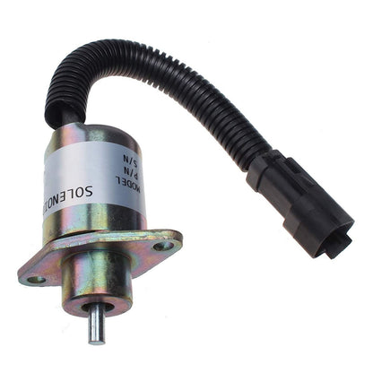 Solid Spare Fuel Shutoff Solenoid for CAT SKID STEER LOADER 267 277 287 236 246 248 252 262