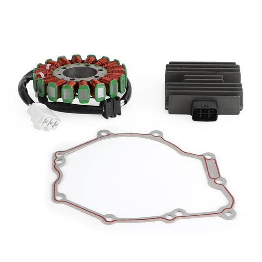Regulator Stator Coil Gasket Kit For Yamaha YZF-R6 R6 RJ11 RJ15 2006 - 2016 2015