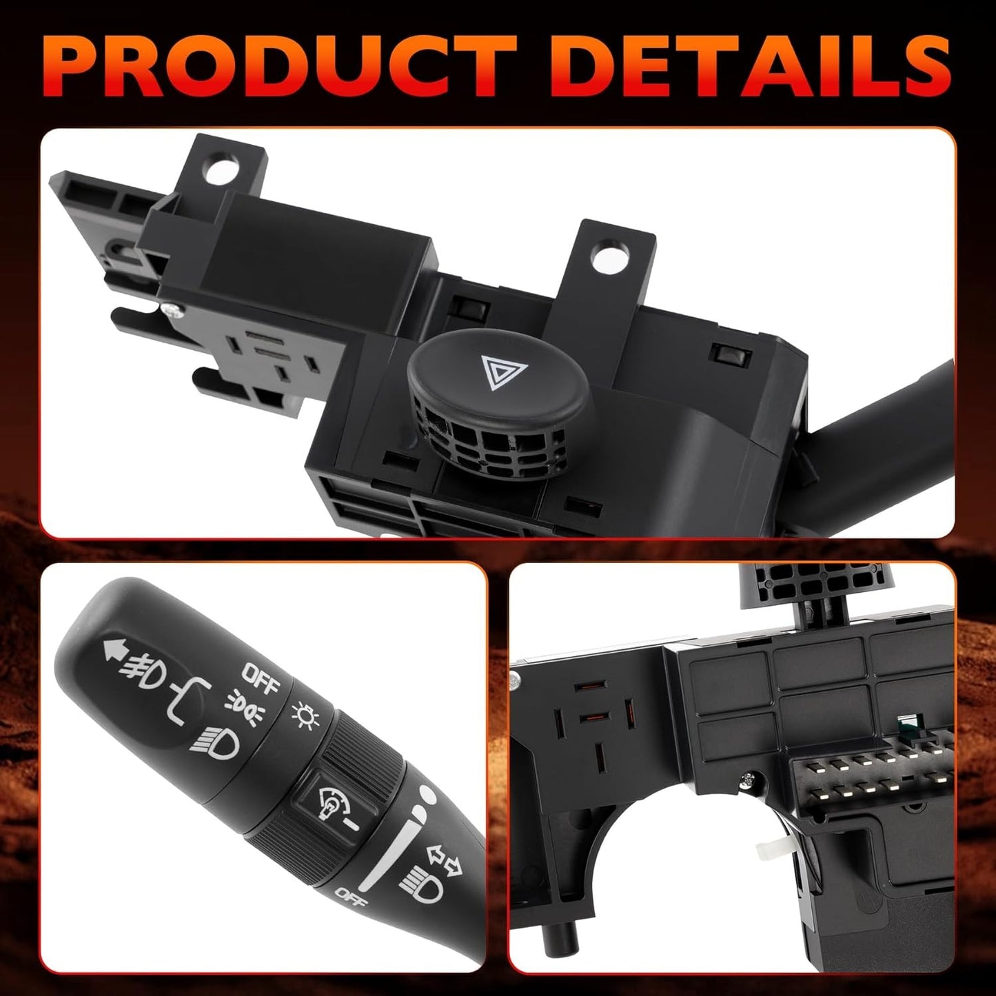 2330840 Turn Signal Wiper Hazard Light Switch Fit 2001-2005 Chrysler PT Cruiser