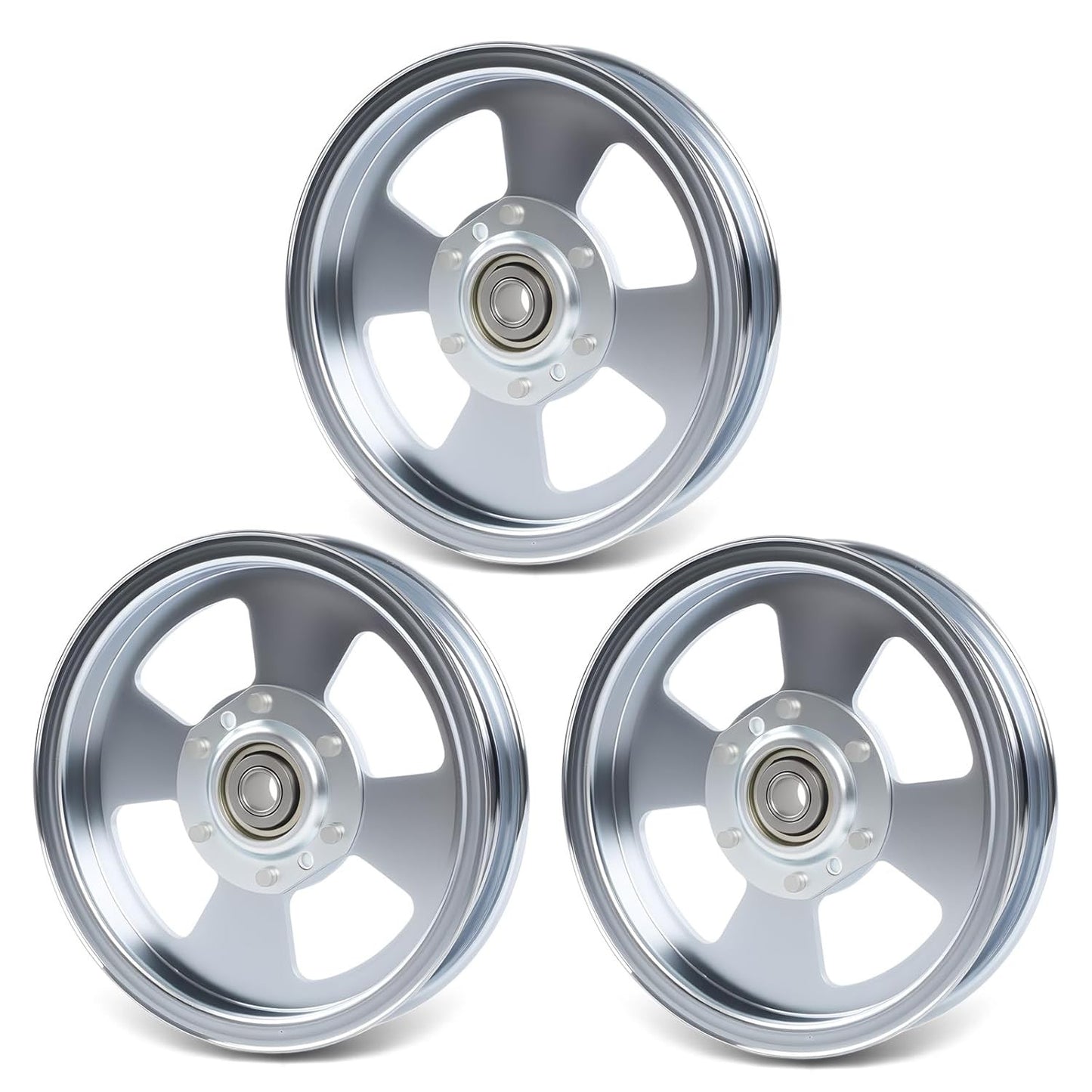 3X 5102831 Flat Idler Pulley For Ferris 48" 52" 61" 72" Deck Lawn Mower 5104717